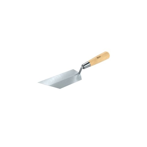 Bon 21-160 Margin Trowel 6" X 2" Left Angle Wood Handle